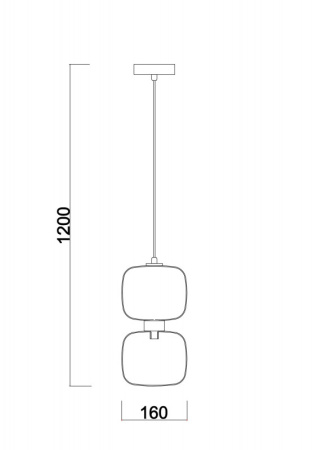Подвесные светильники — Подвесной светильник Freya FR5215PL-01CH купить в 