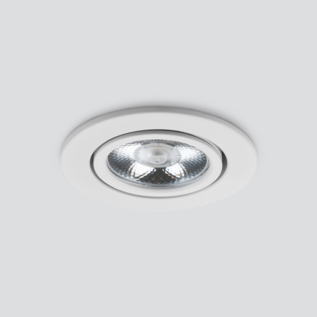 Встраиваемые точечные светильники — Встраиваемый светильник Elektrostandard 15272/LED 5W 4200K WH белый купить в 