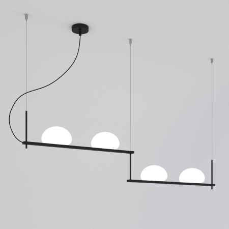 Люстры подвесные — Подвесная люстра Eurosvet 70145/4 черный купить в  Люстры подвесные — Подвесная люстра Eurosvet 70145/4 черный купить в