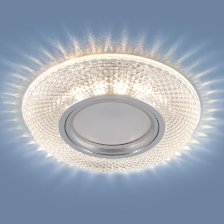 Встраиваемые точечные светильники — Встраиваемый светильник Elektrostandard 2238 MR16 CL прозрачный купить в 