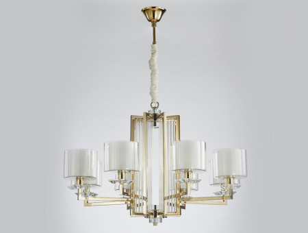 Люстры подвесные — Подвесная люстра Newport 4408+1/C gold купить в 