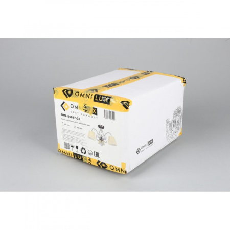 Люстры накладные — Накладная люстра Omnilux OML-56617-03 купить в 