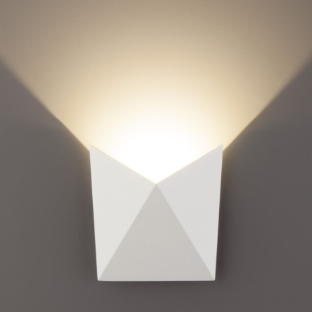 Уличные настенные светильники — Светильник настенный Elektrostandard 1517 TECHNO LED BATTERFLY белый купить в 