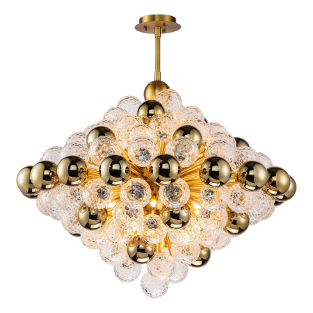 Люстры на штанге — Подвесная люстра iLamp Rockfeller 100D-18 Matt Bronze купить в  Люстры на штанге — Подвесная люстра iLamp Rockfeller 100D-18 Matt Bronze купить в