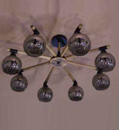 Потолочные люстры — 436/8 черный купить в 