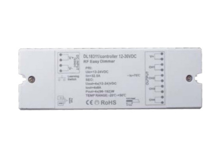Контроллеры для светодиодных лент — Контроллер Donolux DL18311/controller 12-36VDC купить в  Контроллеры для светодиодных лент — Контроллер Donolux DL18311/controller 12-36VDC купить в