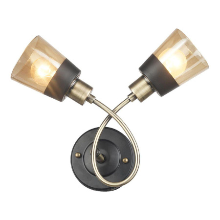 Потолочные светильники — Бра IMEX MD.4045-2-W AB+BK купить в 