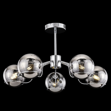 Люстры на штанге — Люстра на штанге Freya FR5014PL-05CH купить в 