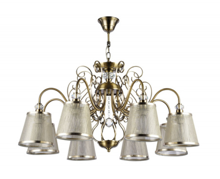 Люстры подвесные — Подвесная люстра Freya FR2405-PL-08-BZ купить в 