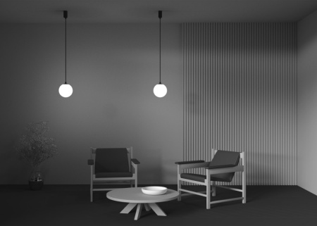 Подвесные светильники — Подвесной светильник Maytoni Technical P039PL-5W4K-20-B купить в 