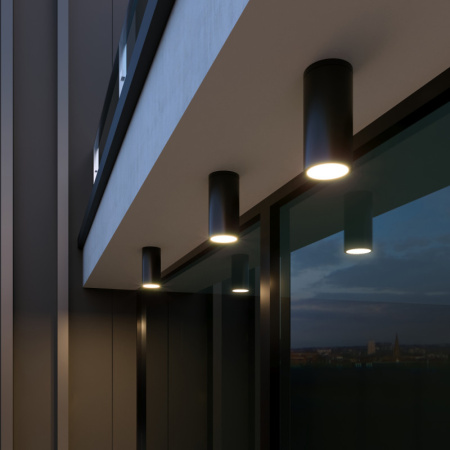 Накладные уличные светильники — Накладной уличный светильник Elektrostandard Light LED 2102 (35129/H) черный купить в  Накладные уличные светильники — Накладной уличный светильник Elektrostandard Light LED 2102 (35129/H) черный купить в