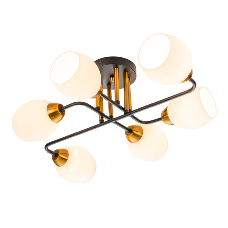 Люстры накладные — Накладная люстра Escada 1132/6P Black купить в  Люстры накладные — Накладная люстра Escada 1132/6P Black купить в