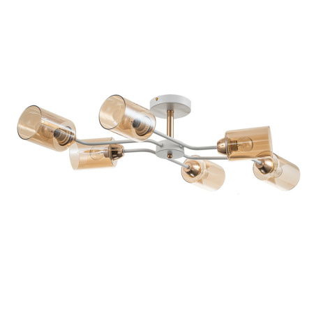 Люстры на штанге — Люстра на штанге Escada 1131/6P White/Gold купить в 