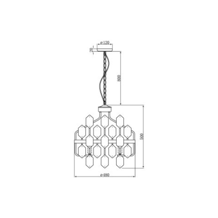 Люстры подвесные — Подвесная люстра Vele Luce VL4153P26 купить в 