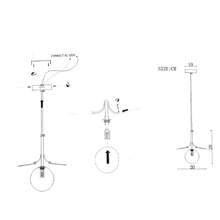 Подвесные светильники — Подвесной светильник Imperium Loft Matisse 191914-26 купить в 