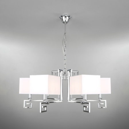 Люстры подвесные — Подвесная люстра Eurosvet 60115/6 хром купить в 