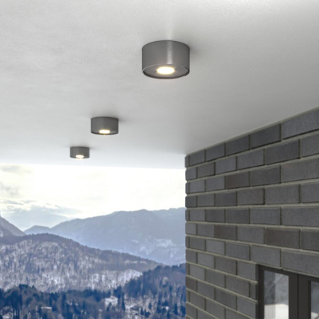 Накладные уличные светильники — Накладной уличный светильник Elektrostandard Light LED 2135 (35141/H) серый купить в 