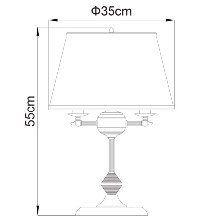 Настольные лампы — Настольная лампа ARTE Lamp A3579LT-3AB купить в  Настольные лампы — Настольная лампа ARTE Lamp A3579LT-3AB купить в