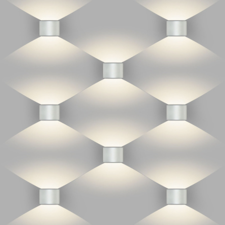 Уличные настенные светильники — Светильник настенный Elektrostandard 1518 TECHNO LED BLADE белый купить в 