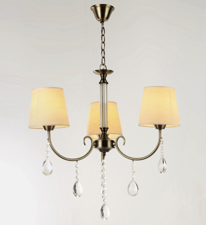 Люстры подвесные — 2936/3 бронза купить в 