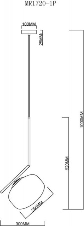 Подвесные светильники — Подвесной светильник MyFar MR1720-1P купить в  Подвесные светильники — Подвесной светильник MyFar MR1720-1P купить в