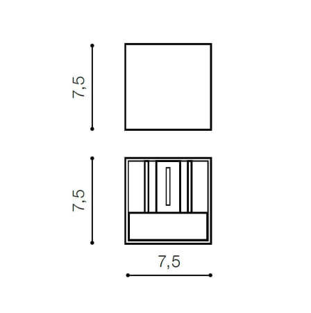 Настенные бра — Настенный светильник Azzardo Leticia AZ2932 купить в 
