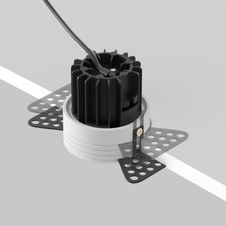 Встраиваемые точечные светильники — Встраиваемый светильник Maytoni Technical DL058-7W4K-TRS-W купить в 