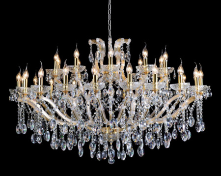 Люстры подвесные — Подвесная люстра Crystal Lux HOLLYWOOD SP20+10 GOLD купить в 