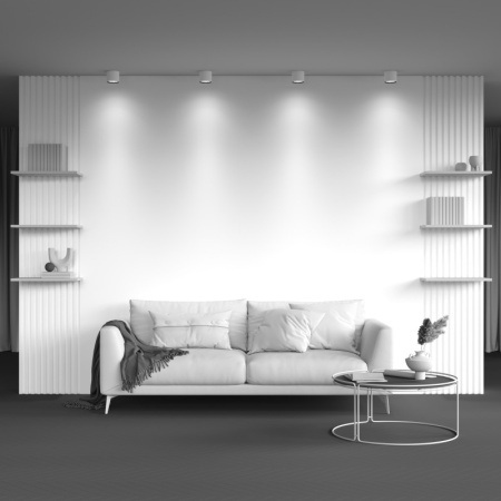 Накладные точечные светильники — Накладной светильник Maytoni Technical C064CL-01-15W3K-RD-WB купить в 