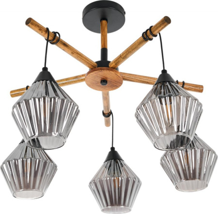 Люстры на штанге — Люстра на штанге MyFar MR1771-5C купить в 