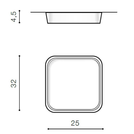 Накладные светильники — Накладной светильник Azzardo Pienza 4000K AZ2718 купить в 