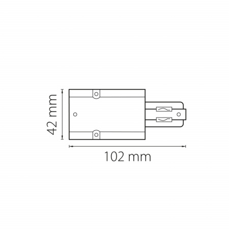 Подводы питания — Подвод питания Lightstar 504116 купить в  Подводы питания — Подвод питания Lightstar 504116 купить в