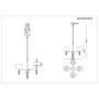 Люстры подвесные — Подвесная люстра Evoluce SLE105703-04 купить в 
