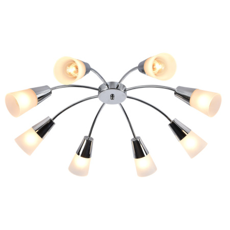 Люстры накладные — Накладная люстра Escada 1100/8P Chrome купить в  Люстры накладные — Накладная люстра Escada 1100/8P Chrome купить в