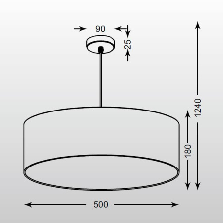 Люстры подвесные — Подвесная люстра Zumaline Andrea HP1392-500-BL+PB купить в 