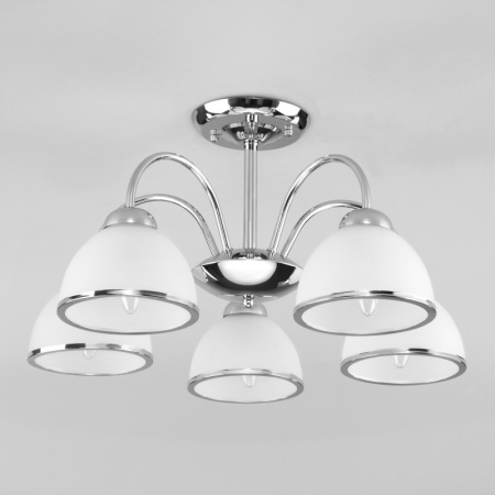 Люстры на штанге — Люстра на штанге Eurosvet 30174/5 хром купить в 