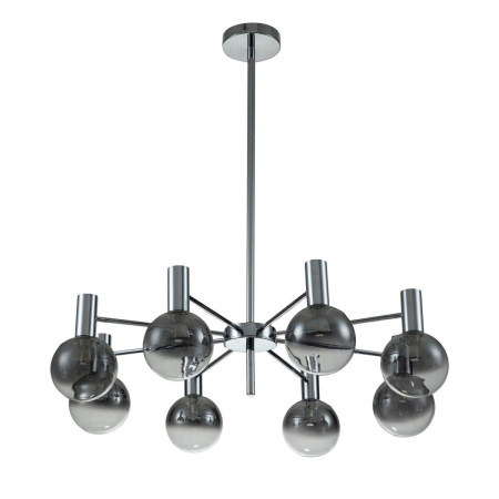 Люстры на штанге — Подвесная люстра Indigo Collana 13015/8R Chrome V000223 купить в  Люстры на штанге — Подвесная люстра Indigo Collana 13015/8R Chrome V000223 купить в