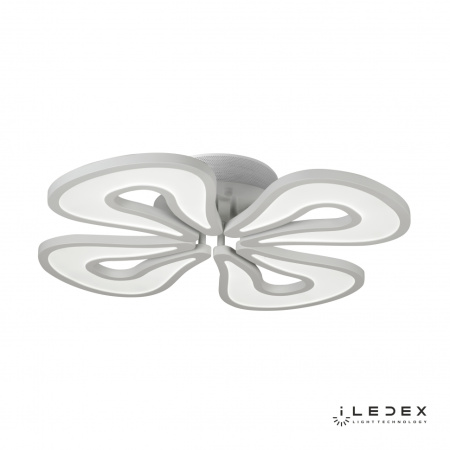 Потолочные светильники — Потолочная люстра iLedex Flower WL X8855-4 WH купить в  Потолочные светильники — Потолочная люстра iLedex Flower WL X8855-4 WH купить в