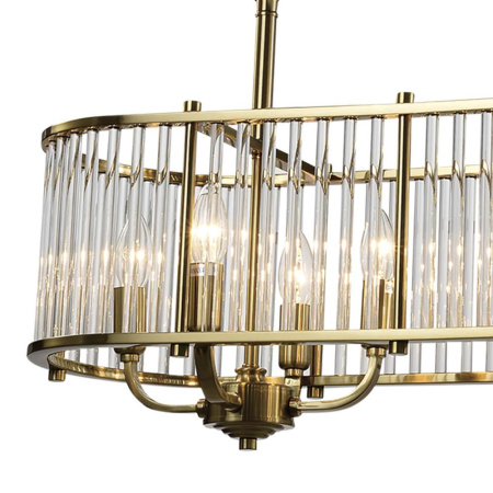 Люстры подвесные — Подвесная люстра Lumien Hall Lariana LH3038/8PR-CO-CL купить в 