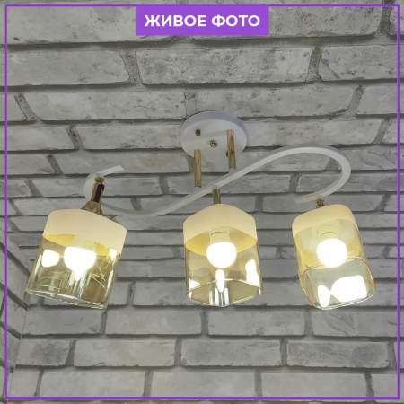 Потолочные люстры — Потолочная люстра Seven Fires Goldi SF3323/3C-FGD-WT купить в 