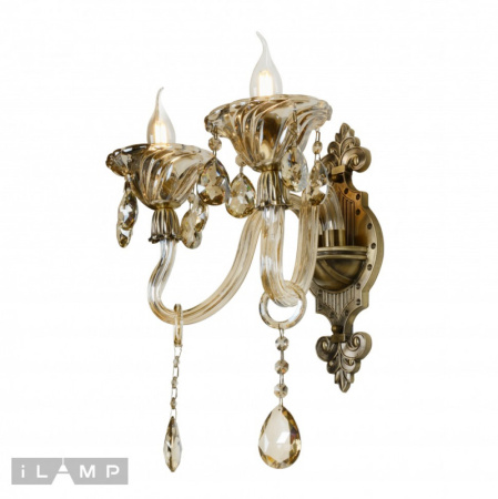 Настенные бра — Бра iLamp 61082/2 BR купить в  Настенные бра — Бра iLamp 61082/2 BR купить в