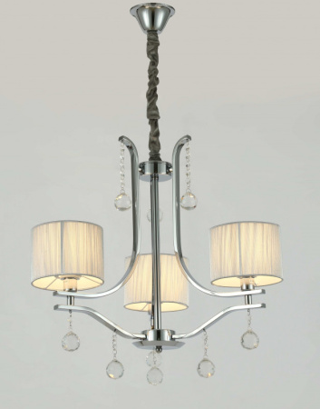 Люстры подвесные — Подвесная люстра Lumina Deco LDP 8443-3 CHR купить в 