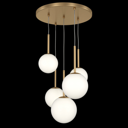 Люстры каскадные — Каскадная люстра Maytoni MOD321PL-05G купить в 