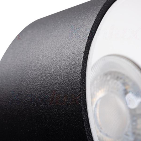 Cветильники потолочные встраиваемые — Точечный светильник Kanlux MINI RITI GU10 B/W 27577 купить в 