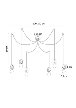 Люстры подвесные — Подвесная люстра ARTE Lamp A4321SP-6GY купить в  Люстры подвесные — Подвесная люстра ARTE Lamp A4321SP-6GY купить в
