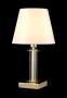 Настольные лампы — Настольная лампа Crystal Lux NICOLAS LG1 GOLD/WHITE купить в 