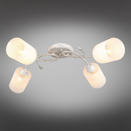 Люстры накладные — Накладная люстра Omnilux OML-28607-04 купить в 