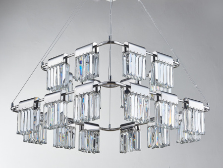 Люстры подвесные — Подвесная люстра Newport 4212+8/C chrome купить в 