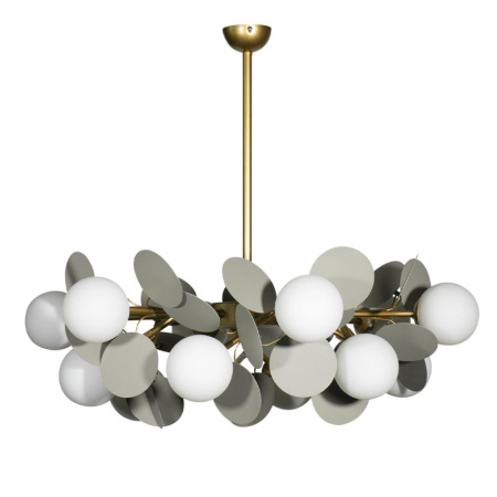 Люстры на штанге — Люстра на штанге LOFT IT 10008/12 Grey купить в 