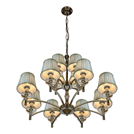 Люстры подвесные — Подвесная люстра iLamp Olivia 82336/8+4 CR купить в 